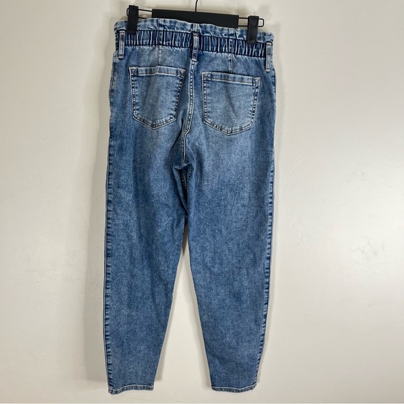 Abercrombie Kids Pull On Elastic Waist Paper Bag Denim 13/14 Girls - Picture 3 of 6